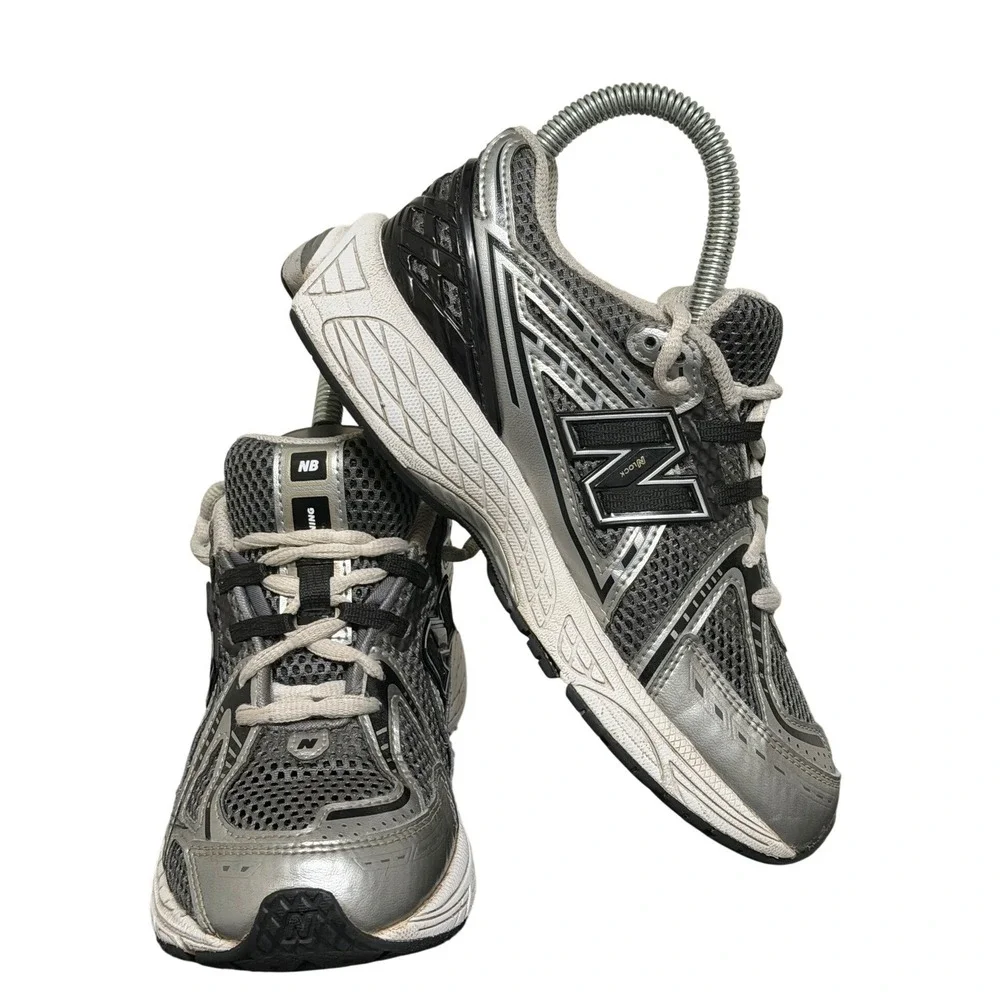 New Balance Sneakers Kids 1906R Grey Silver Running Shoes EUC